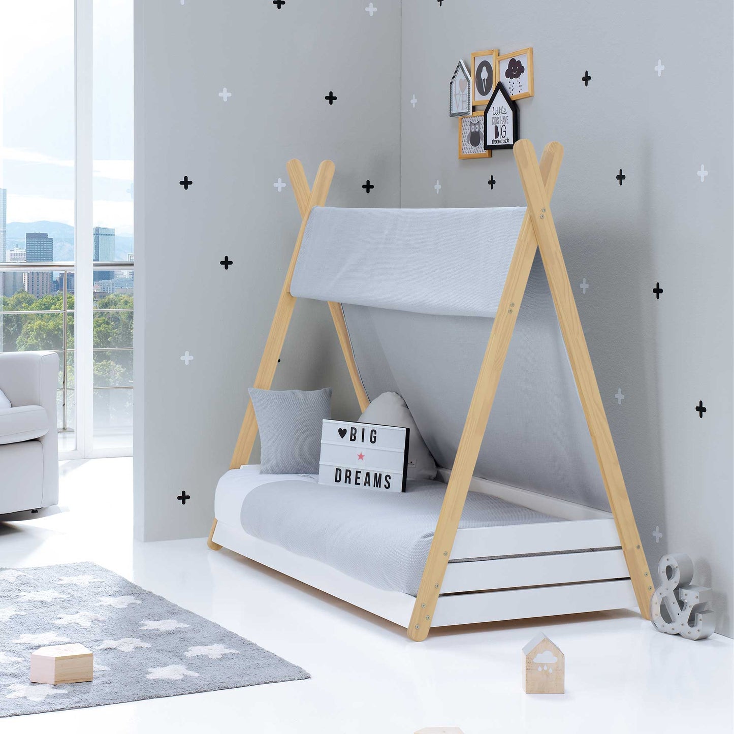 Montessori Teepee Bed